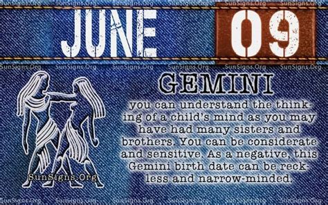 9 juni horoscoop|June 9 Zodiac, Personality, Horoscope, and More •。